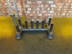 Physical Barbell Rack