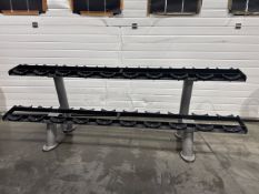 2 Tier Dumbbell Rack