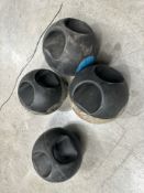 Set Of 4 Weighted Exercise Balls