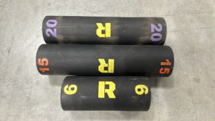 Set Of 3 Speedflex Ram Roller Weights