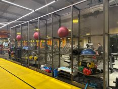 Metal Gym Storage Caging