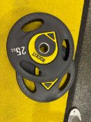 NO RESERVE Rockit 25kg Plate x2