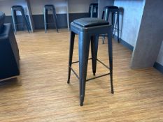 NO RESERVE Pair of Metal Barstools