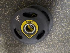 NO RESERVE Rockit 5kg Plate x2