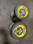 NO RESERVE Rockit 24kg Dumbbell Pair