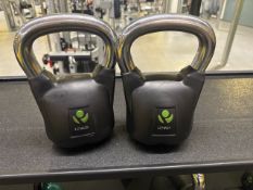 NO RESERVE 2 x 12KG KETTLE BELL