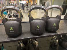 NO RESERVE 3 x16 KG KETTLE BELL