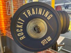 NO RESERVE Rockit 20kg Bumper Plate x2