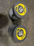 NO RESERVE Rockit 16kg Dumbbell Pair
