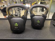 NO RESERVE 2 x 8KG KETTLE BELL