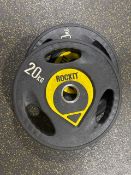NO RESERVE Rockit 20kg Plate x2
