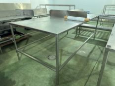 NO RESERVE Stainless Steel Work Table