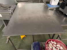 NO RESERVE Stainless Steel Work Table