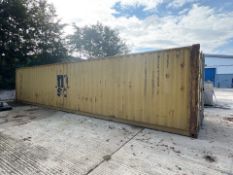 NOW NO RESERVE X081GC40 40 Foot Container