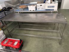 NO RESERVE Stainless Steel Work Table