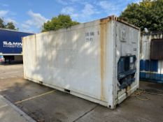 RESERVE NOW REDUCED HD-1CC-MR6090R1 Refrigerated Aluminium Container