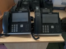 7x Yealink Desk Phone Model SIP-T48S