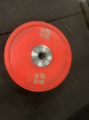 *NO RESERVE* Tufftech Bumper Plates 2 x 25kg
