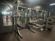 *NO RESERVE* Technogym Half Rack