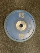 *NO RESERVE* Tufftech Bumper Plates 2 x 20kg
