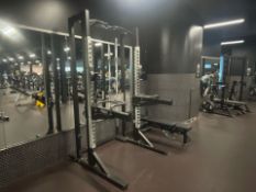 *NO RESERVE* Technogym Half Rack