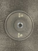 *NO RESERVE* Tufftech Bumper Plates 2 x 5kg