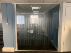 NO RESERVE - Safety Partition Glass x 3