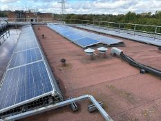 NO RESERVE - Solar Panels x 36 (2 x banks of 8 & 2 banks of 10)