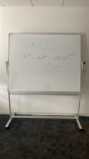 NO RESERVE - Mobile Whiteboard