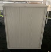 NO RESERVE - Kinnarps Tambour Sliding Door