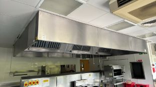 NO RESERVE - Stainless Steel Kitchen Extraction Unit