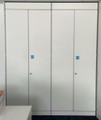 NO RESERVE - Storage Cupboards x 2