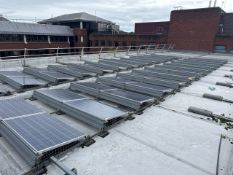 NO RESERVE - Solar Panels x 72 (38 x banks of 2)