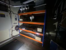 NO RESERVE - Lightweight Boltless Racking Including Electrical & AC Equipment