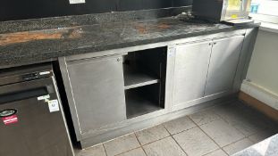 NO RESERVE - Stainless Steel - Undercounter Storage Unit