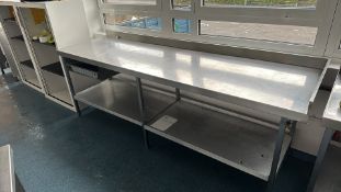 NO RESERVE - Stainless Steel Worktop
