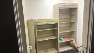 NO RESERVE - Contents of Basement Storage office (Commercial Storage Cabinets x 3)