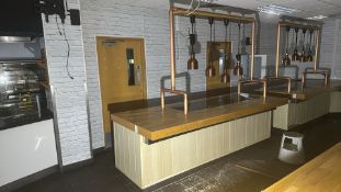 NO RESERVE, Commercial Hot Cupboard & Hot Display Unit - Fitted With 4 x Drop Heated Light Fittings