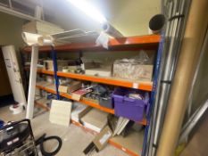 NO RESERVE - Lightweight Boltless Racking Including Contents