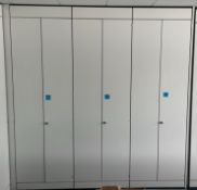 NO RESERVE - Storage Cupboards x 3