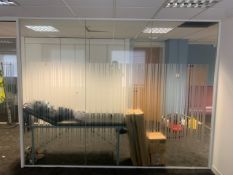 NO RESERVE - Safety Partition Glass x 4