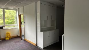 NO RESERVE - Wall Display / Storage Unit (fixed to wall)