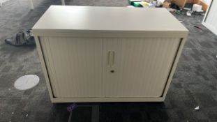 NO RESERVE - Tambour Cupboard