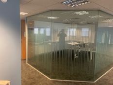 NO RESERVE - Safety Partition Glass x 5