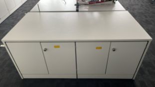 NO RESERVE - 4 Door Storage Cabinet