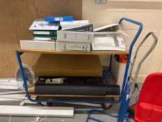 NO RESERVE - Metal Shelved Trolley