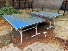 NO RESERVE - Butterfly Easifold Table Tennis Table