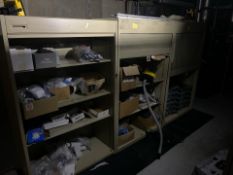 NO RESERVE - 4 x Flexiform Cabinets & Contents