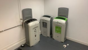 NO RESERVE - Recycling Bin x 3