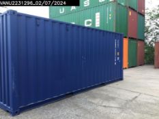 One Trip 20ft Shipping Container (2024 Build) - VANU2231296